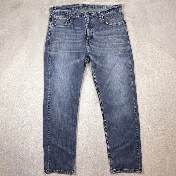 Levi's Other - Levi's 559 Relaxed Straight Jeans Tag W36 L32 Distressed Denim (fit 34W x‎ 30L)